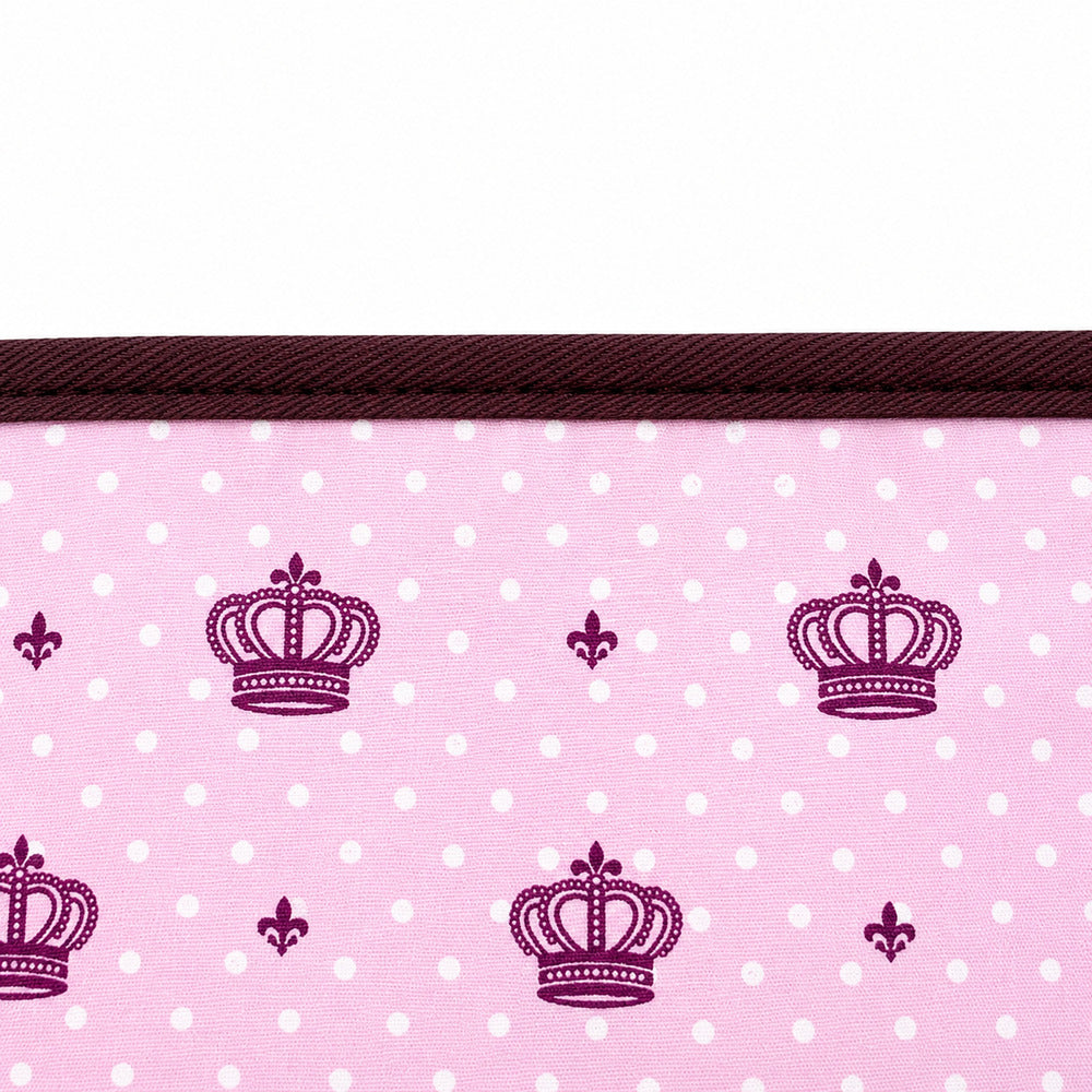 Bandana Pet Estampada TAM P Cor:Realeza Rosa