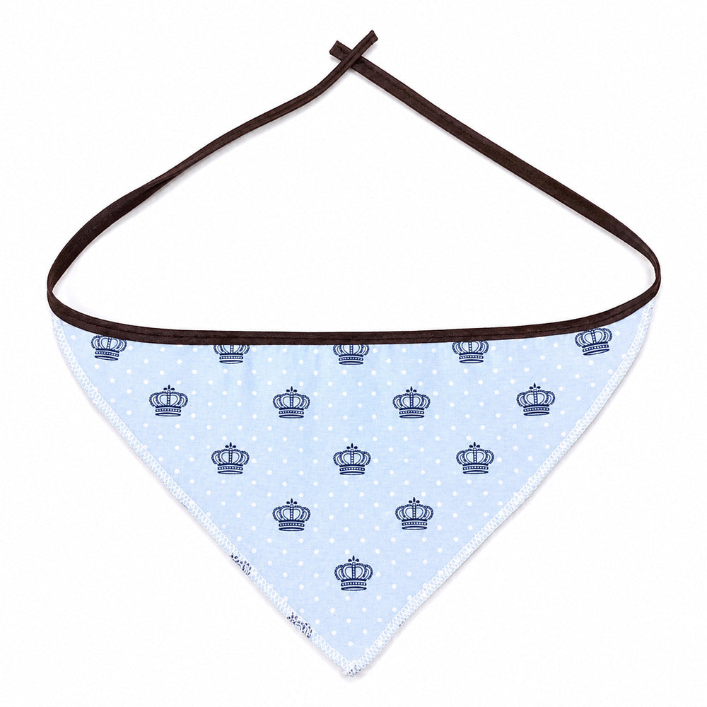 Bandana Pet Estampada TAM P Cor:Realeza Azul