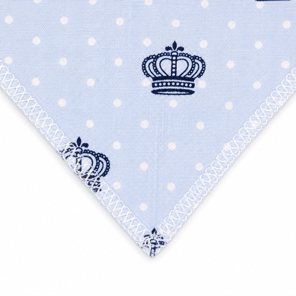 Bandana Pet Estampada TAM P Cor:Realeza Azul